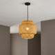 Straw Chandelier Small